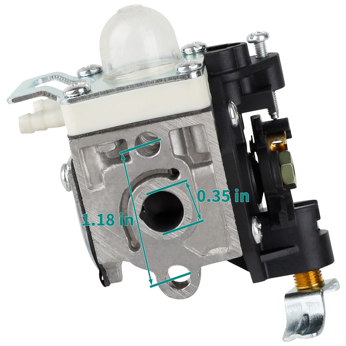SIMPERAC carburetor gaskets included - close-up of leak-free seals