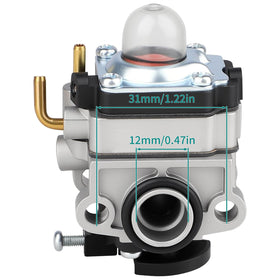 SIMPERAC carburetor package contents with priming bulbs aids quick, reliable installation.