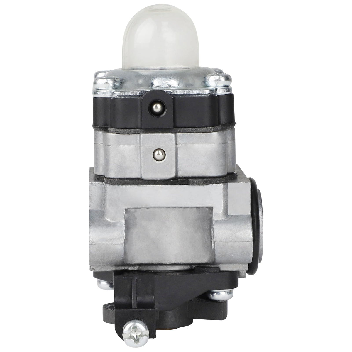 Package view of SIMPERAC carburetor and hardware, ready to install
