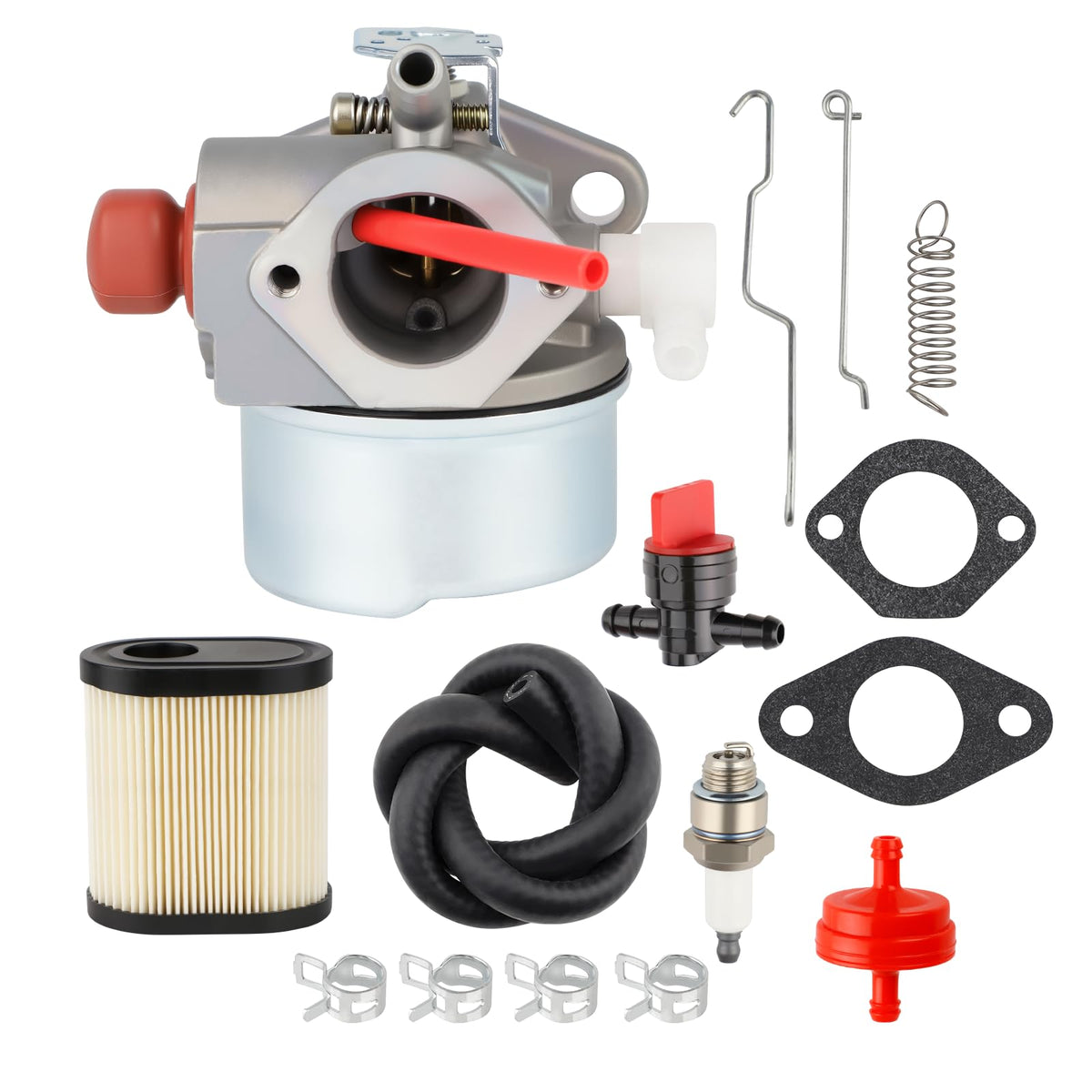 SIMPERAC carburetor closeup for Tecumseh LV195EA supports steady engine performance