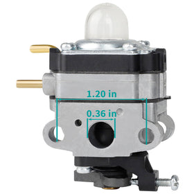 UT-26SS installation with SIMPERAC carburetor, quick setup