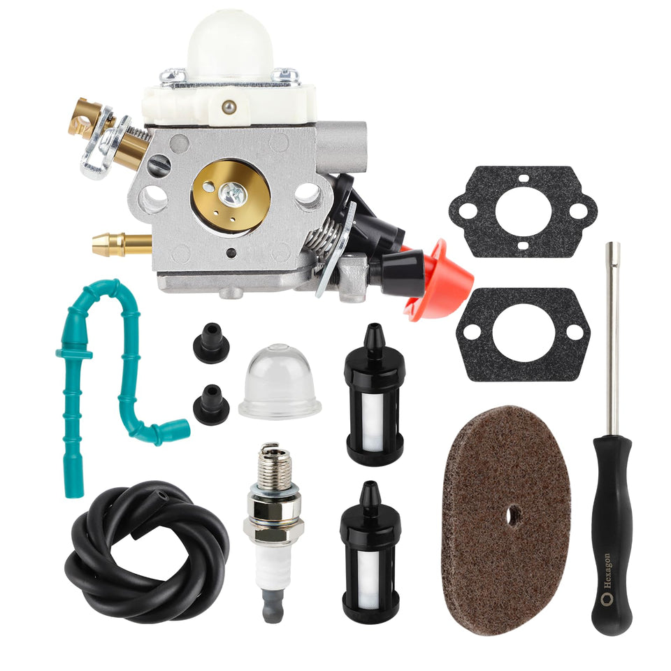 SIMPERAC FS56RC carburetor assembly for Stihl weed eaters, reliable replacement.