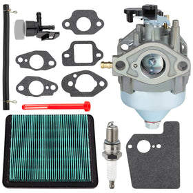 SIMPERAC GCV200 carburetor for Honda HRX217K6 improves starting and throttle control.