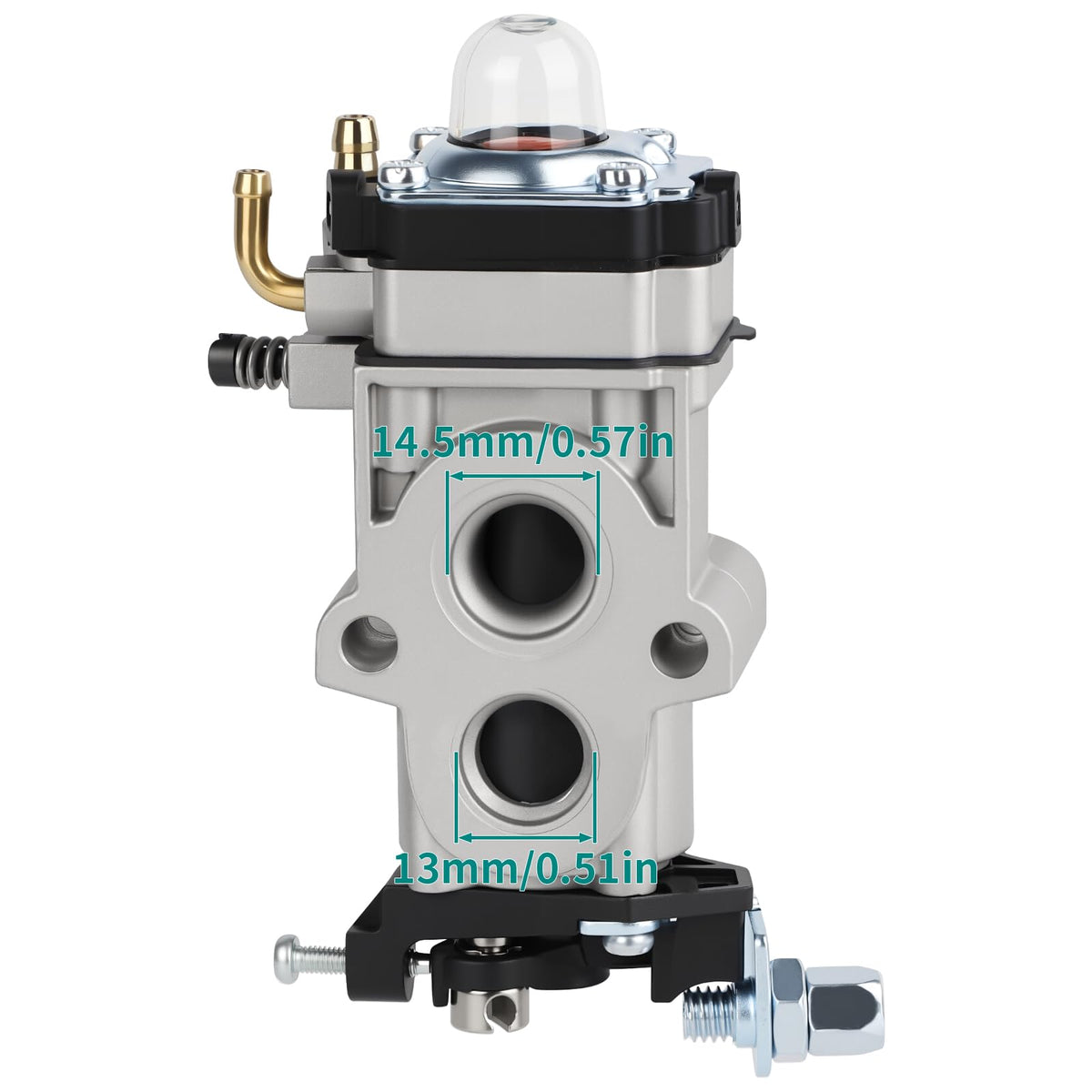 SIMPERAC 560BTS carburetor package view showing complete replacement kit.
