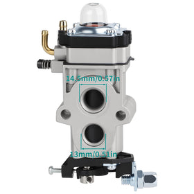 SIMPERAC 560BTS carburetor package view showing complete replacement kit.