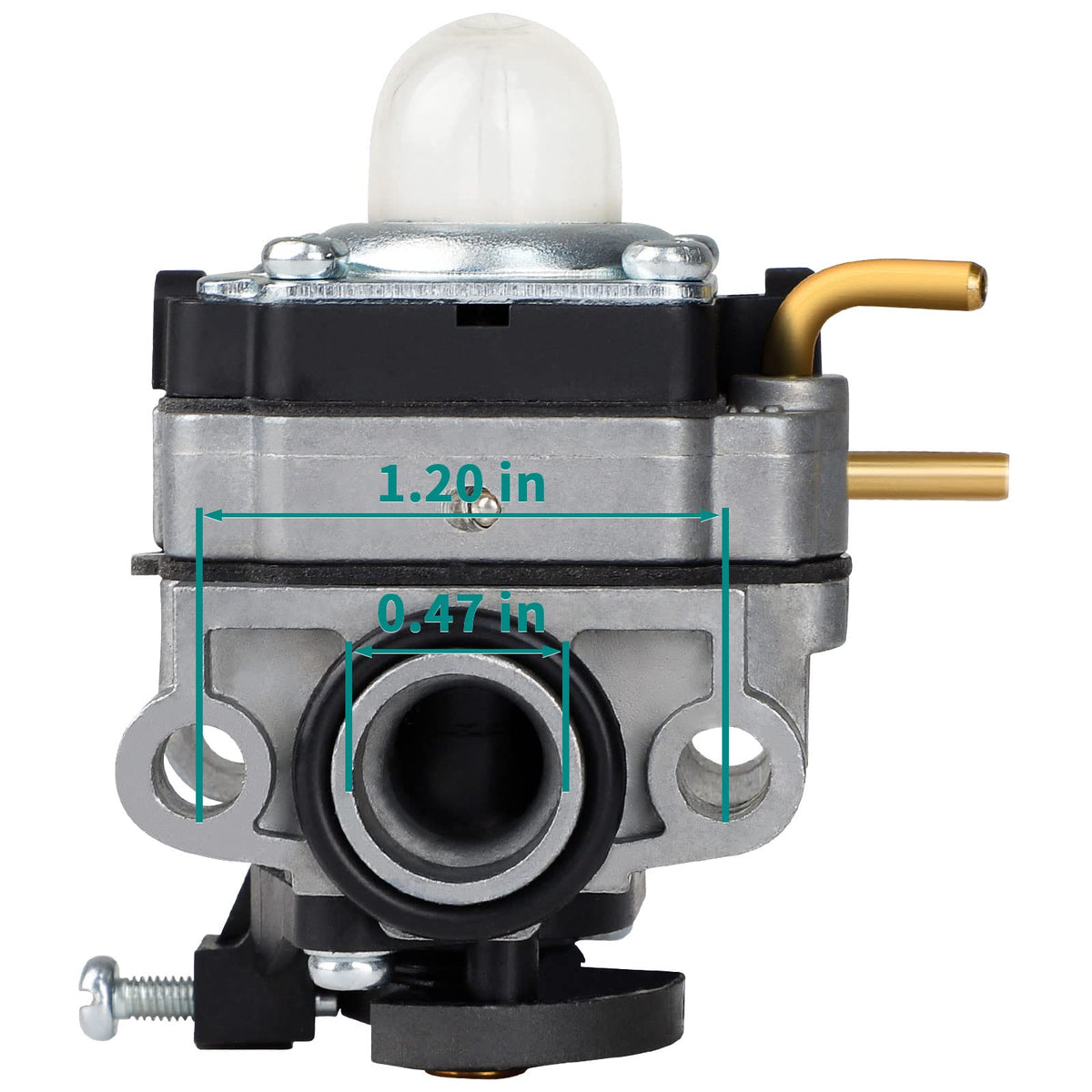 SIMPERAC Ry253SS carburetor replacement, restores smooth idle and throttle response.