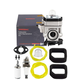 SIMPERAC Ry25AXB carburetor closeup for reliable replacement and blower performance