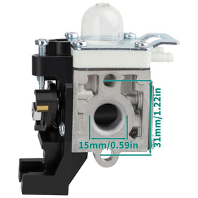 SIMPERAC SRM 225 air cleaner case assembly ready for install