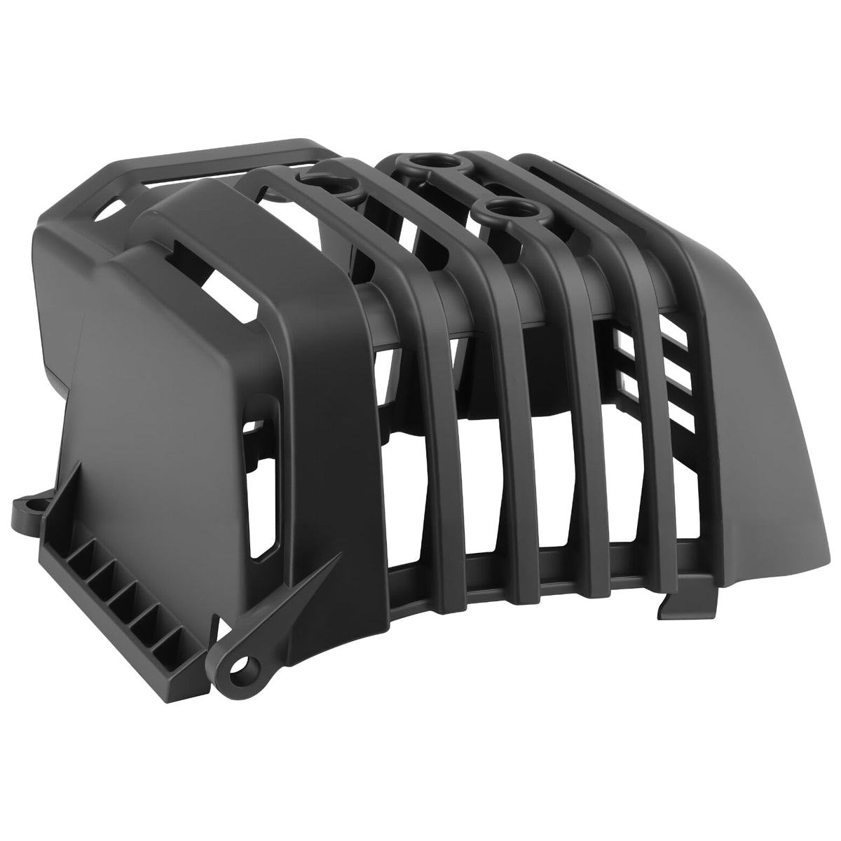 SIMPERAC SRM-2620 muffler cover with screws for easy installation.