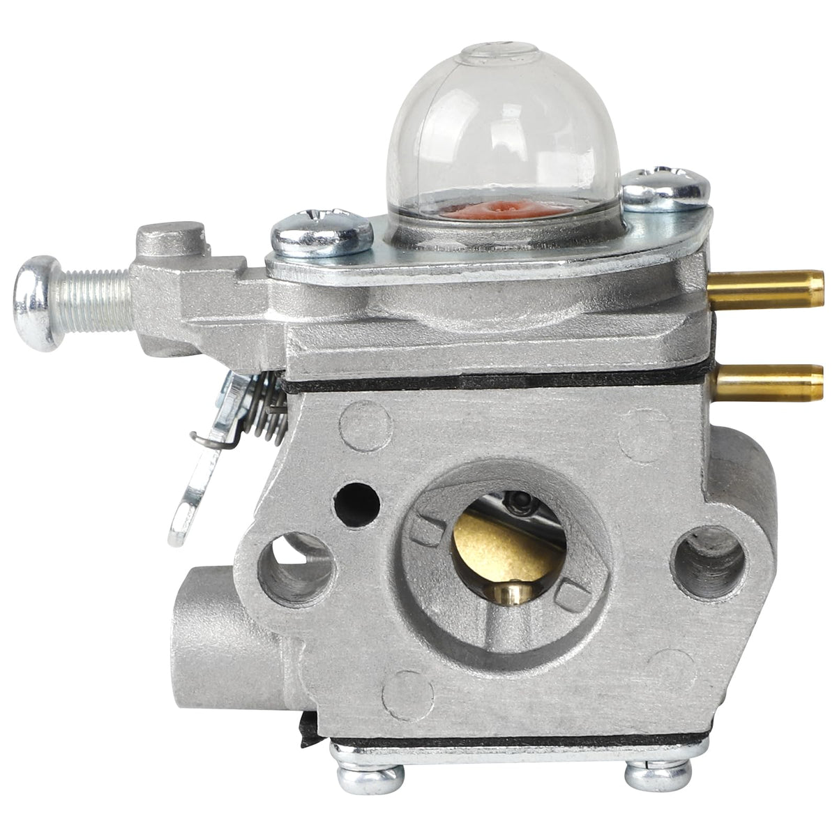 SIMPERAC WS2200 carburetor primer bulb close-up for easy starting.