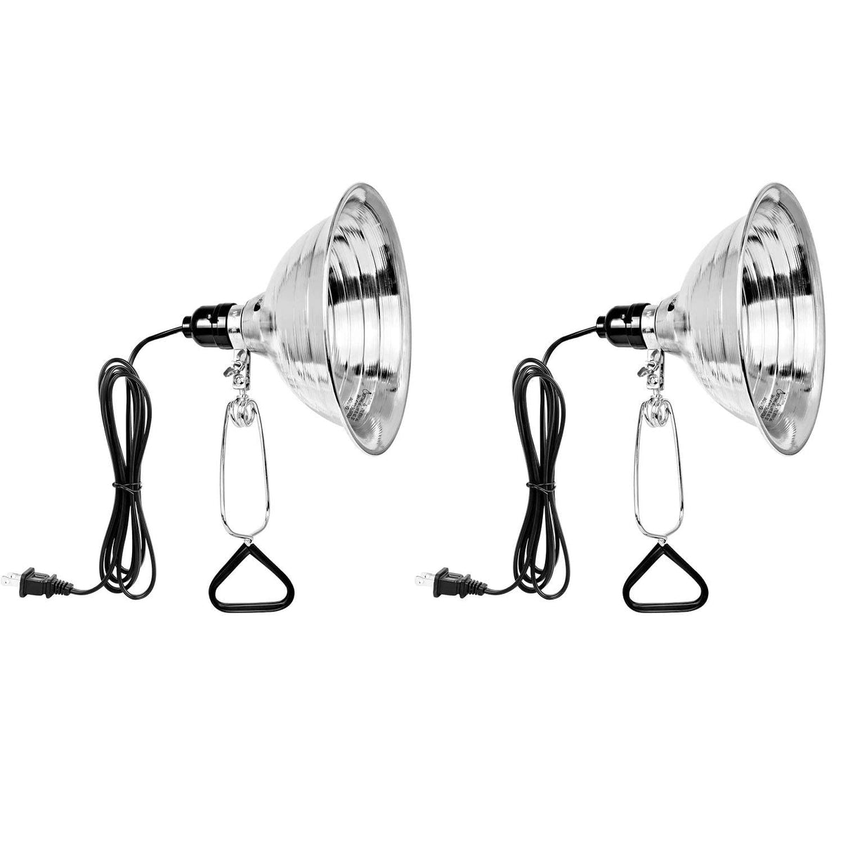 Simple Deluxe clamp light with 8.5 inch reflector for bright task lighting