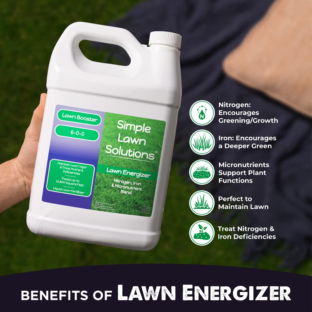 Simple Lawn Solutions suitable for Bermuda, St. Augustine, Zoysia, Buffalo, and more.
