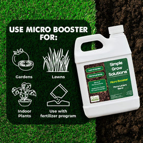 Simple Lawn Solutions green growth potential for lawns and gardens