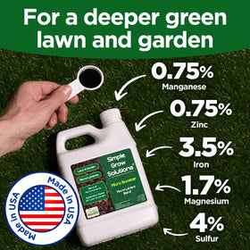 Simple Lawn Solutions hose-end sprayer compatibility for easy coverage
