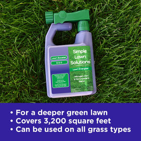 Lawn Energizer application boosts color on Bermuda to Kentucky bluegrass.