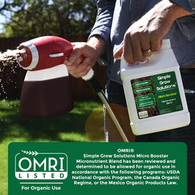 Simple Lawn Solutions liquid micronutrients with iron, manganese, zinc for rapid uptake