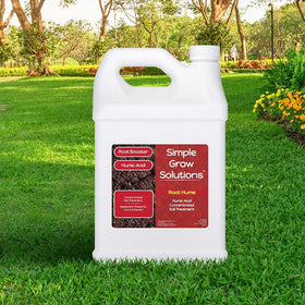 Root Hume in a garden during seeding or overseeding for improved soil.