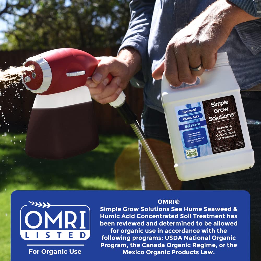 Simple Lawn Solutions Soil Hume humic acid focuses on boosting root vitality and nutrient efficiency in plants.