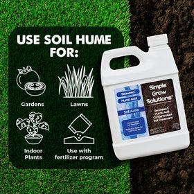 Simple Lawn Solutions Soil Hume indoor plants use demonstrates versatile application for houseplants and containers.
