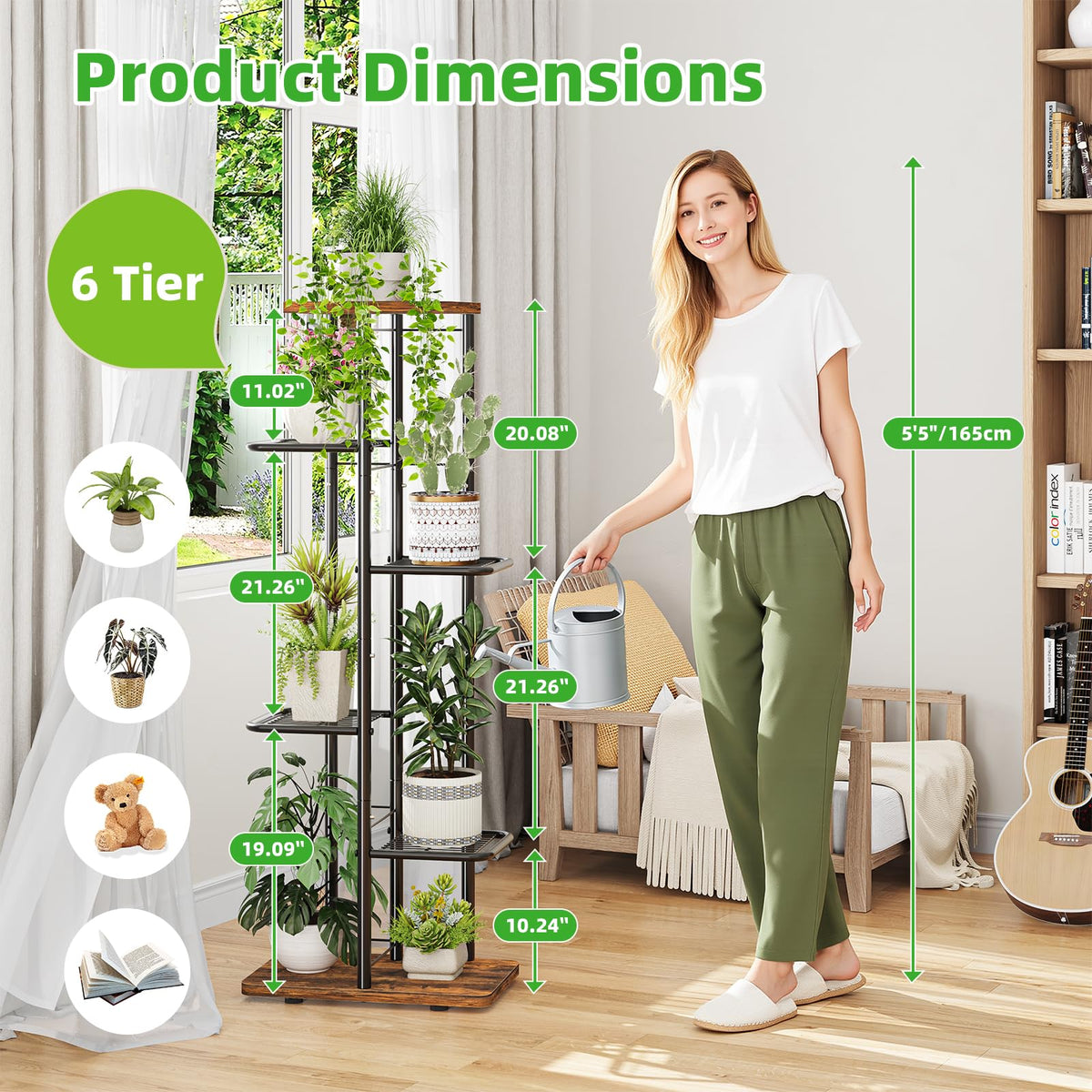 Simple Trending easy-assembly design enables one-person setup with clear instructions.