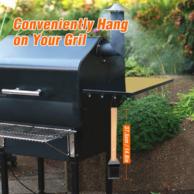 SIMPLETASTE grill brush safe for all grate types preserves grill surfaces