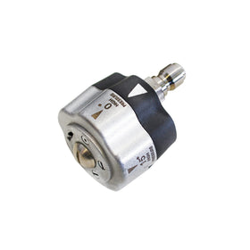 SIMPSON 5-in-1 nozzle at 0-degree angle for precise cleaning on tough grime