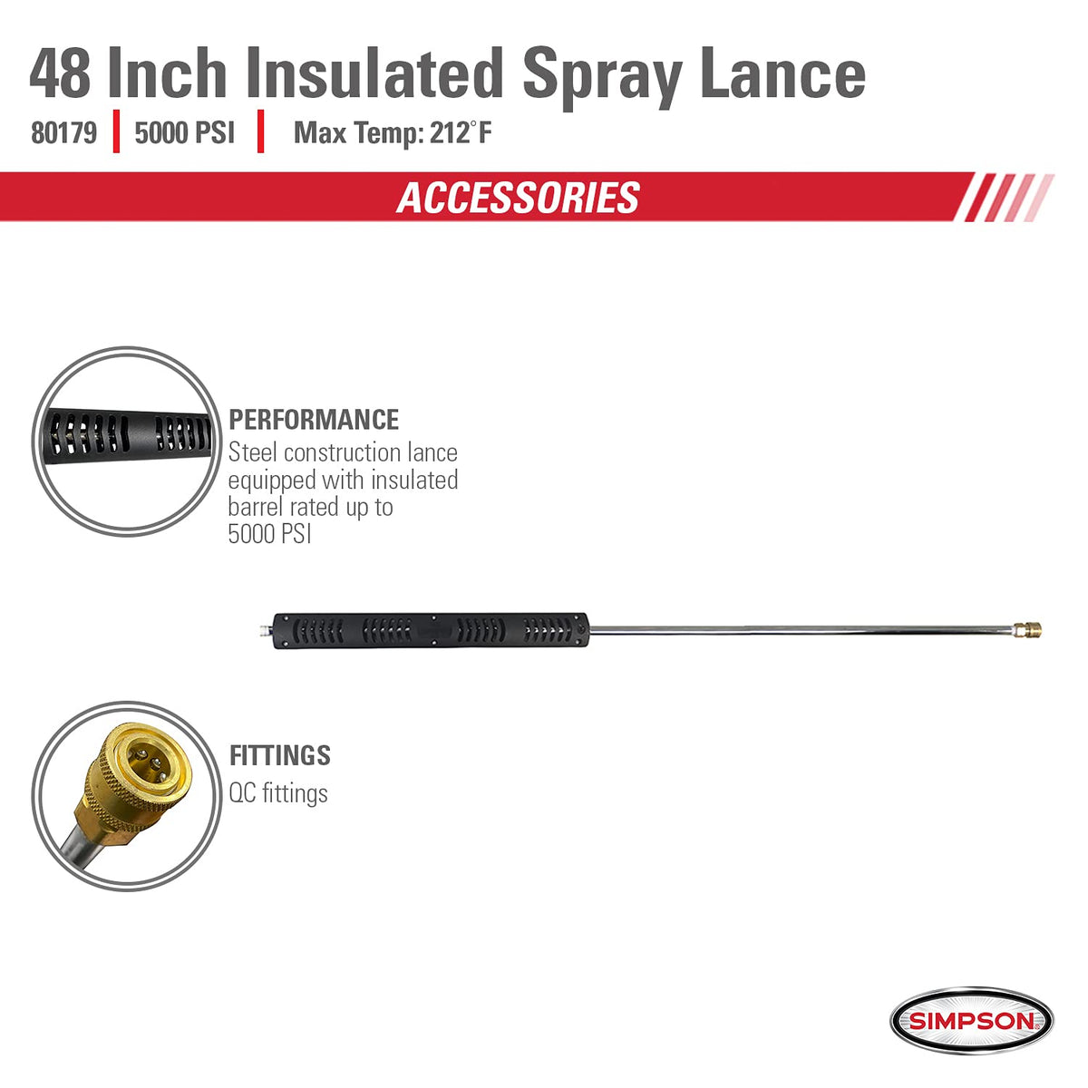 SIMPSON 80179 durable construction for residential and commercial use