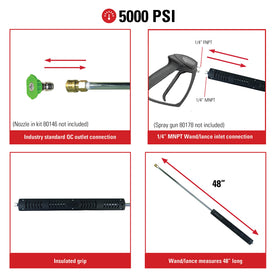 SIMPSON 80179 quick-connect nozzle connection enables fast, universal attachments