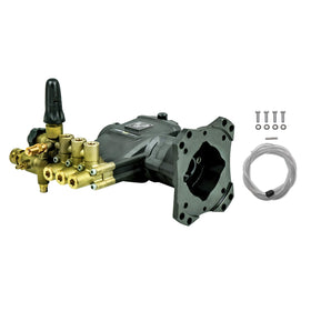 SIMPSON AAA90039 front view shows a durable triplex pump for heavy-duty cleaning
