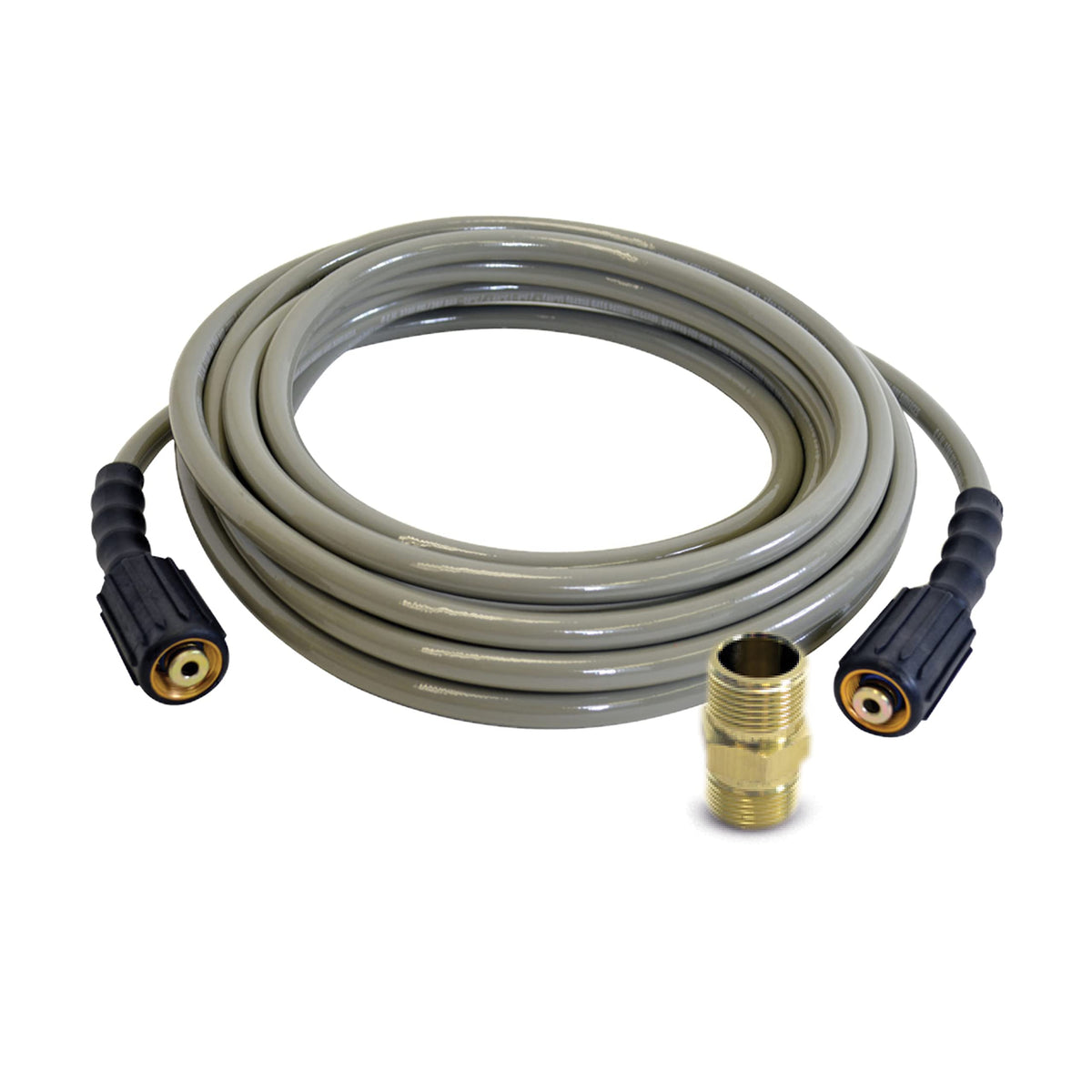 SIMPSON MorFlex 3700 PSI hose coil for easy storage and quick setup.