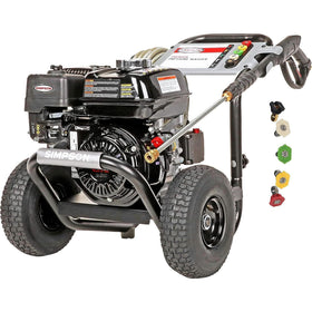 SIMPSON PowerShot 3300psi pressure washer ready for tough outdoor cleaning tasks.