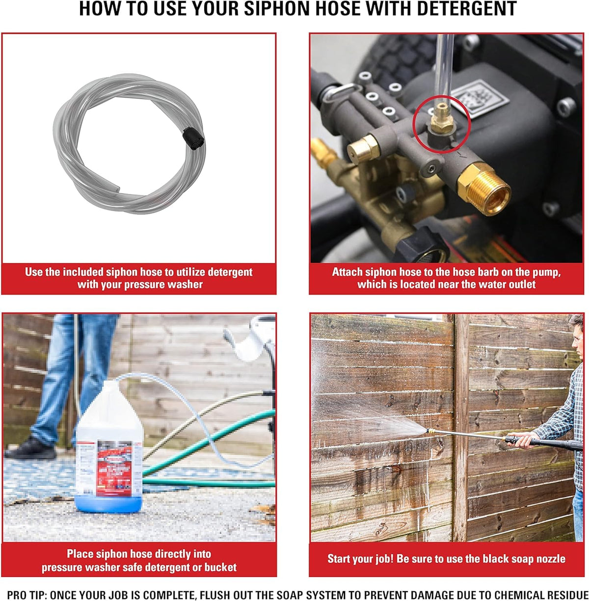 SIMPSON ergonomic spray gun designed for comfortable extended use.