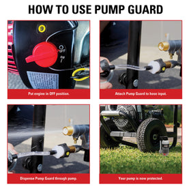 SIMPSON Pump Guard provides cold protection for temperatures down to -25°F.