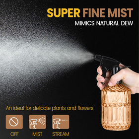 Sincengel fine mist spray resembling dew on leaves