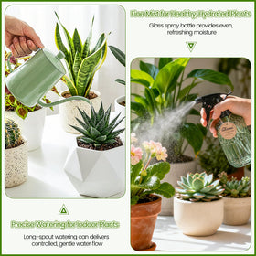 Sincengel compact watering set fits small spaces and is easy to store