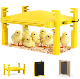 Sindarhor brooder plate for chicks in flat placement delivers steady warmth without bulbs.