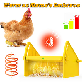 Sindarhor safety design minimizes burns while providing efficient heat for brooders.