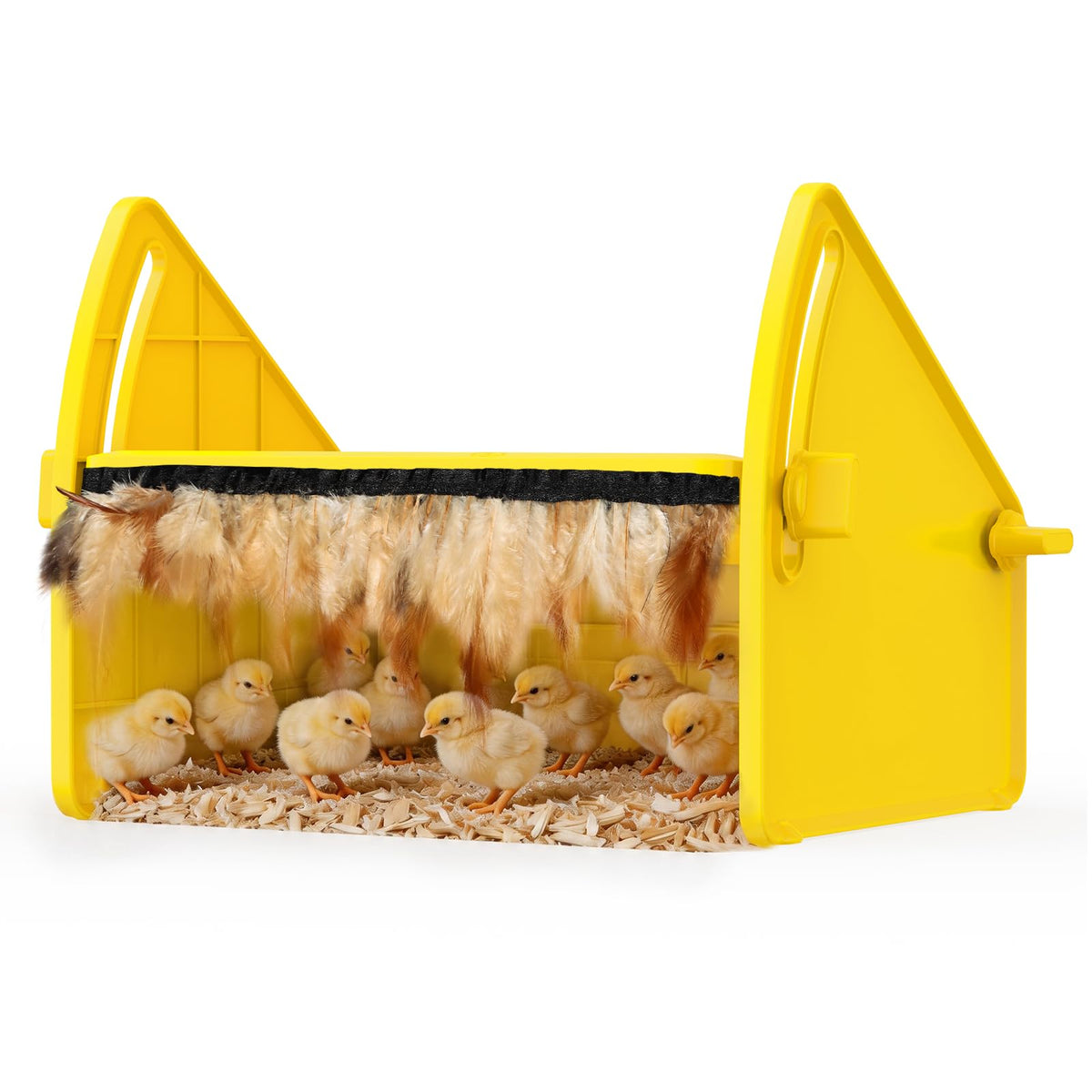 Sindarhor heating brooder plate top panel delivers gentle warmth to newborn chicks.