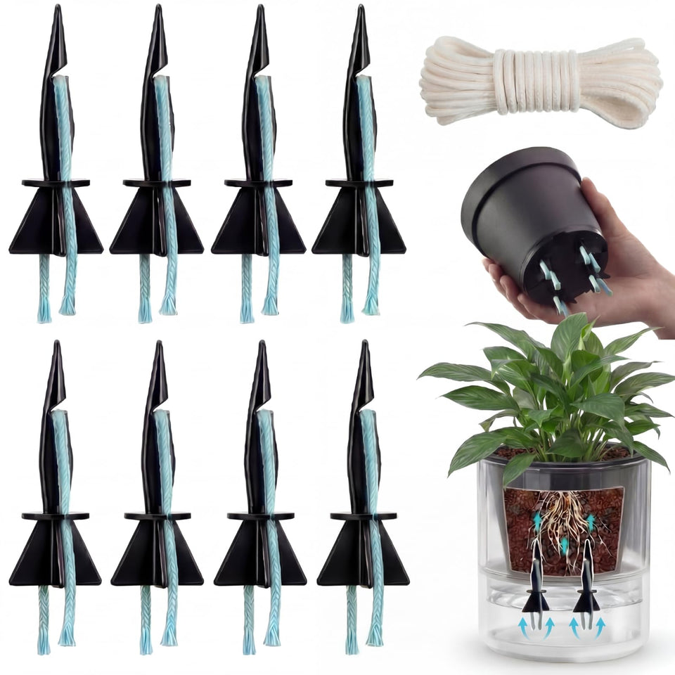 Singhoow self-watering spikes package ready for easy DIY plant irrigation