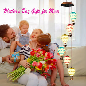 Singingarden solar-powered wind chime night glow for cozy outdoor spaces.