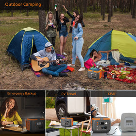 SinKeu 300W solar recharge compatibility for outdoor trips