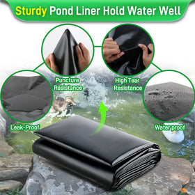 Sinimaka 7x10 ft liner used in fountain and waterfall scene