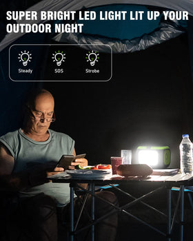 SinKeu G200 solar recharge capability enables off-grid adventures