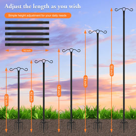 SINLEY outdoor hook for bird feeders lanterns and plants with ease