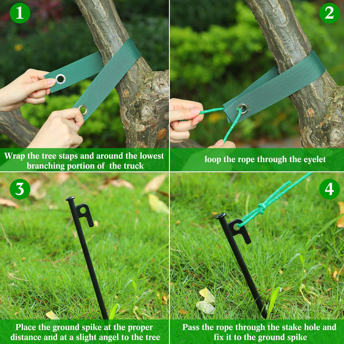 Sintuff aluminum adjuster enables quick, secure strap installation.