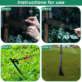 Strap set in use from Sintuff demonstrates easy fastening and stabilization