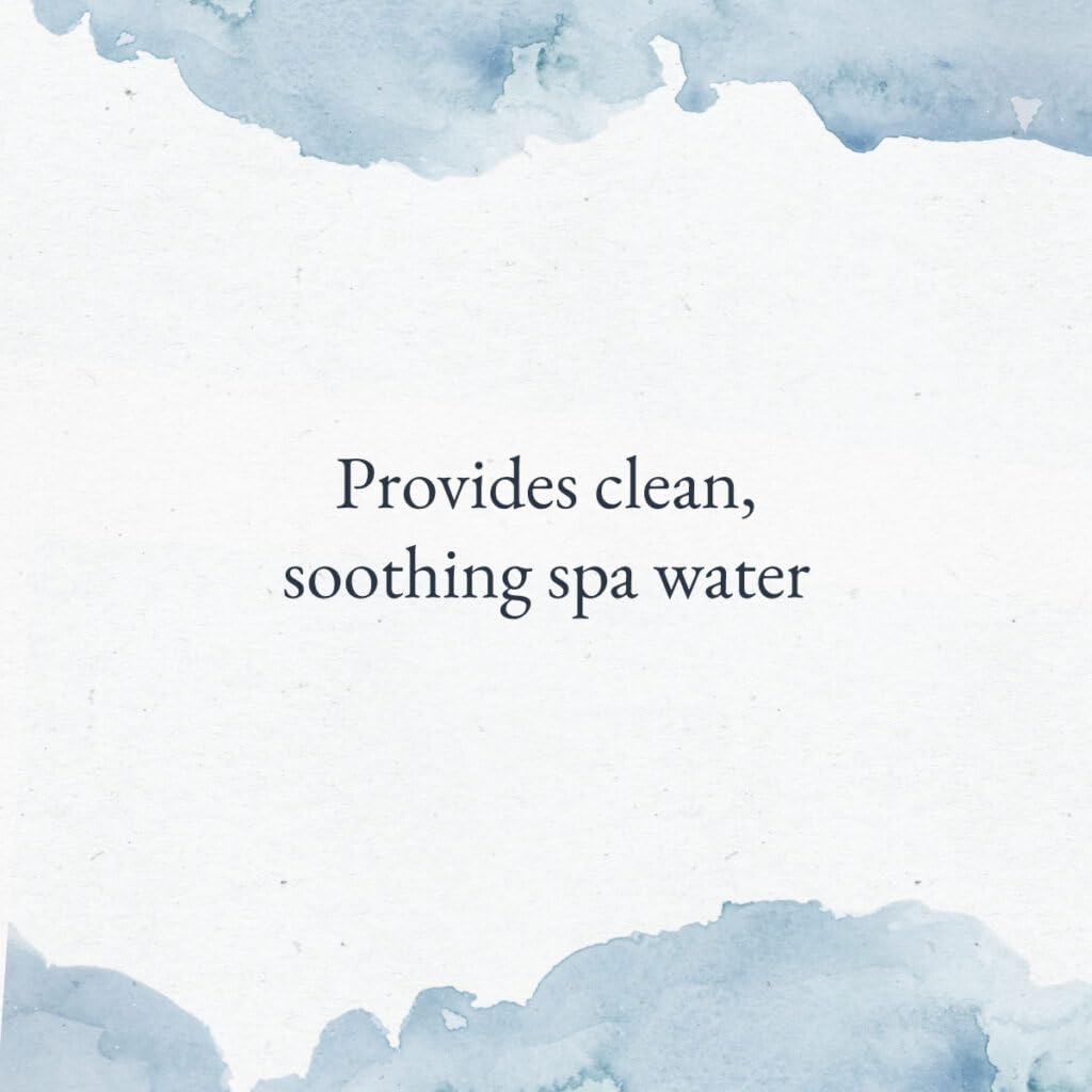 Sirona 82128 spa cloudy water transformation for crystal clarity using natural enzymes