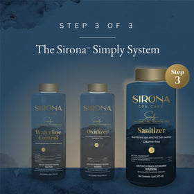 Sirona Simply Step 3 with measuring cup included ensures precise, convenient dosing.