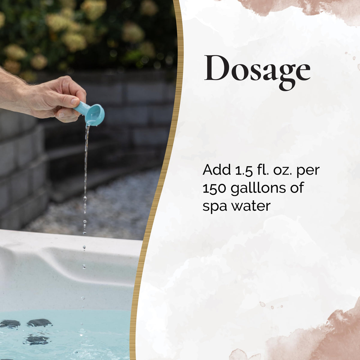 Step 1 visual: Waterline Control as the first treatment.