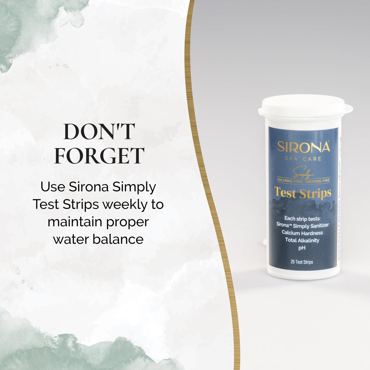 Spa shell appears cleaner and water feels softer after Waterline Control.